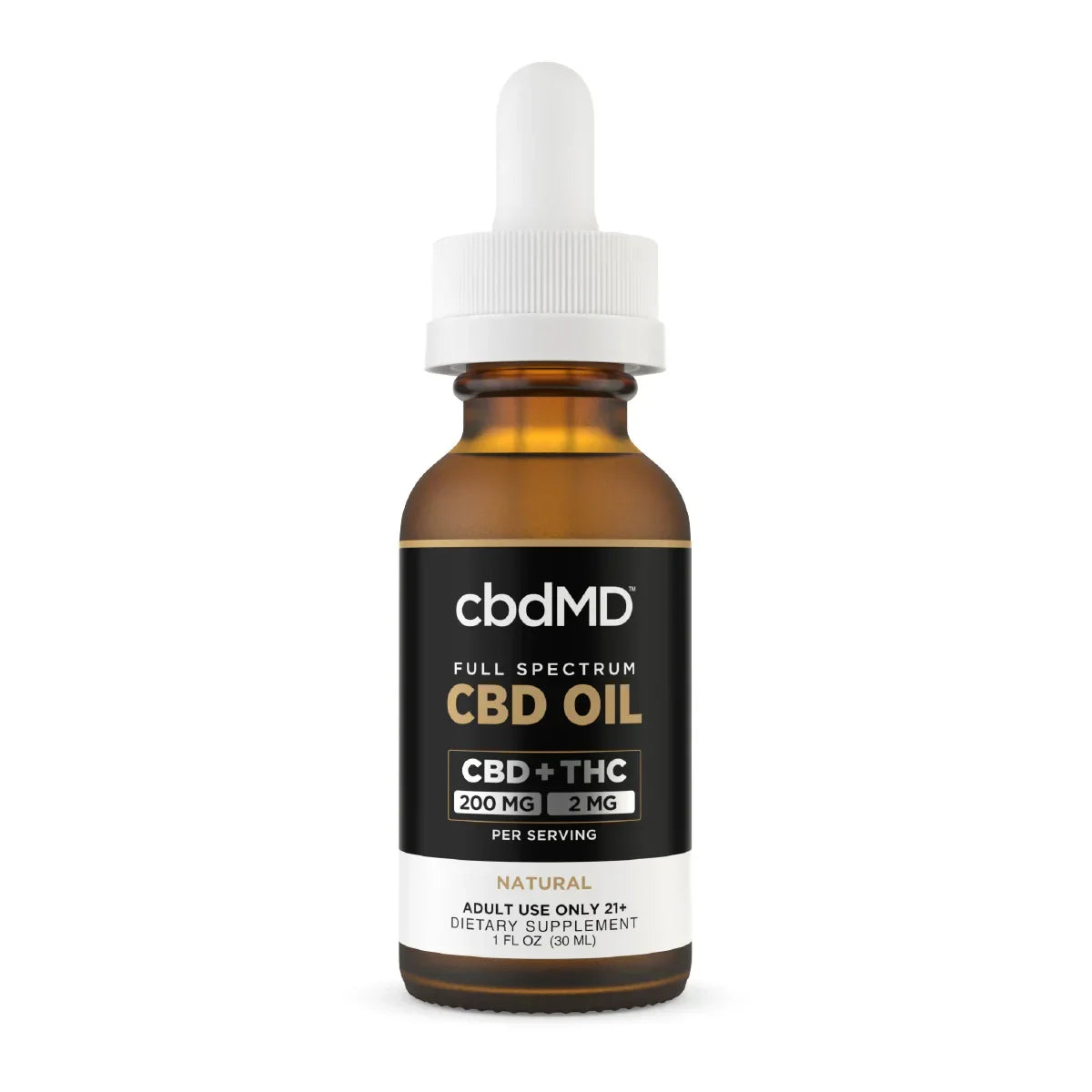 cbdMD Deep Relax Tincture - Full Spectrum - 7500mg