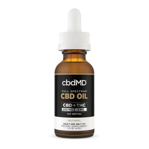 cbdMD Full Spectrum CBD Oil Tincture - Natural - 6000mg